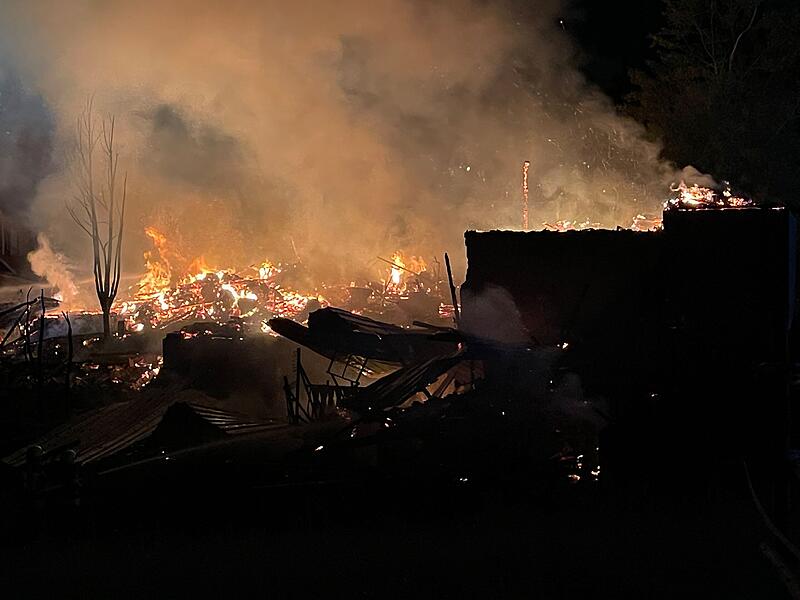 Großbrand in Altenreuth2023 Brand in Altenreuth Teil 1