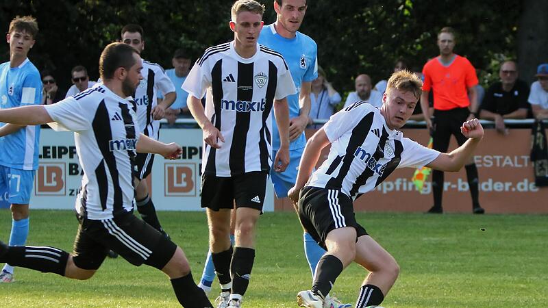Der SSV Kasendorf (hier im Spiel gegen den TSV 1860 M&uuml;nchen) unterlag dem TSV K&ouml;dnitz mit 0:4