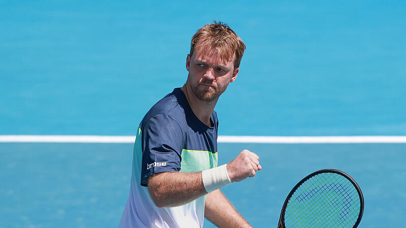 Geschafft: Kevin Krawietz hat im Mixed-Wettbewerb die erste Runde &uuml;berstanden.