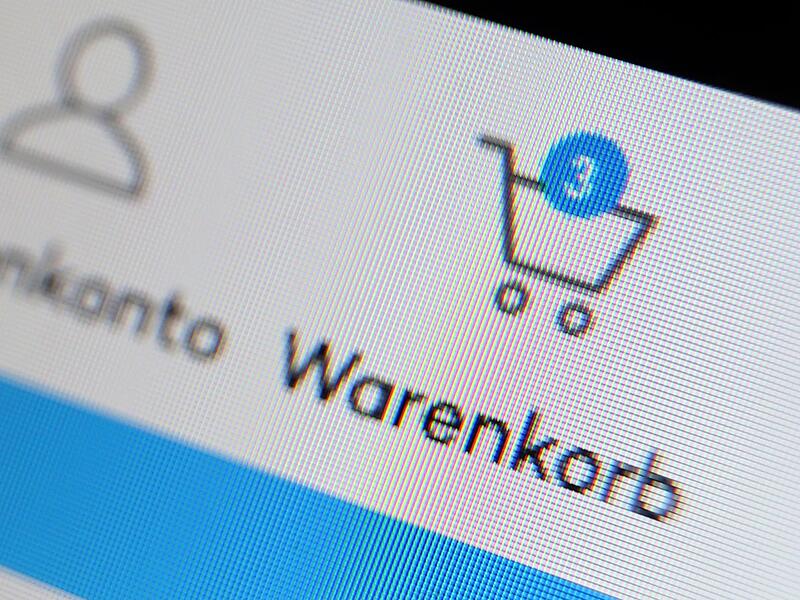 Warenkorb im Internet Warenkorb im Internet