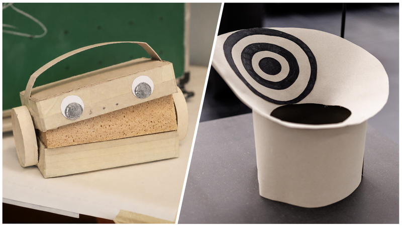Die Spongebox und der M&uuml;llinator haben bei einem Sch&uuml;ler-Designwettbewerb gewonnen.