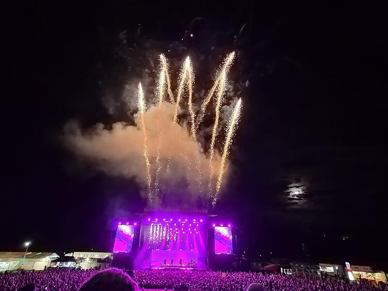 Wincent Weiss beim Open Air in Bad Kissingen