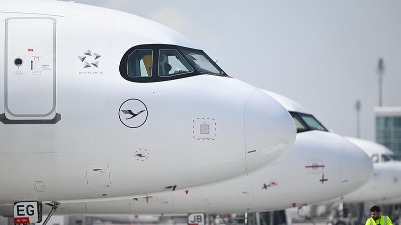 Flugzeuge am Flughafen M&uuml;nchen