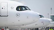 Flugzeuge am Flughafen München Flugzeuge am Flughafen München