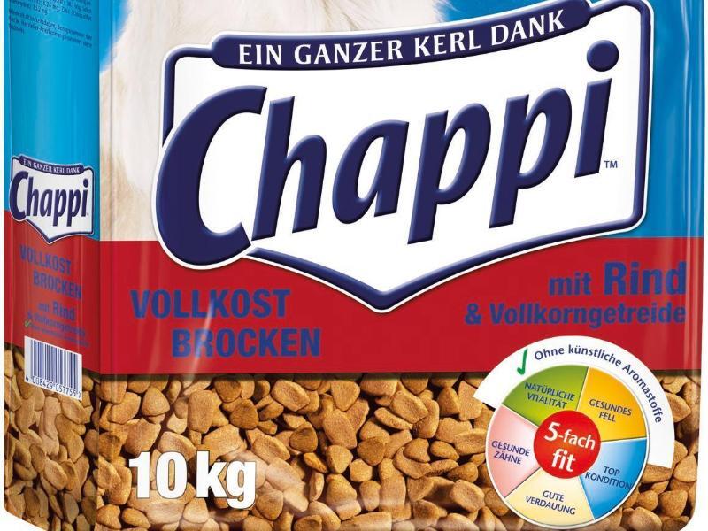 Chappi Vollkost Brocken mit Rind und Vollkorngetreide