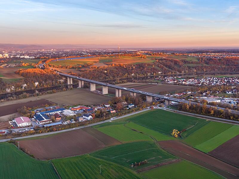 Donaubrücke Sinzing - Autobahn A3