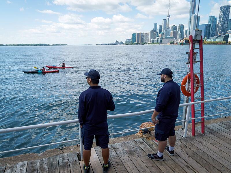 Zollstreit USA Kanada - Lake Ontario Zollstreit USA Kanada - Lake Ontario