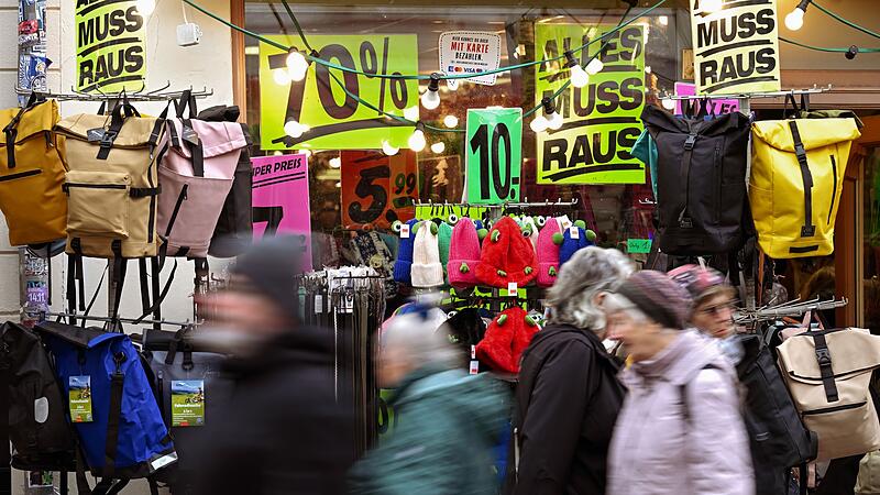 Verbraucherstimmung im Sinkflug