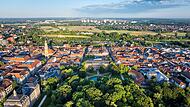 ausblick auf die hugenottenstadt erlangen