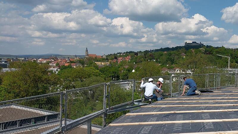 Tolle Aussicht vom Globe-Dach.