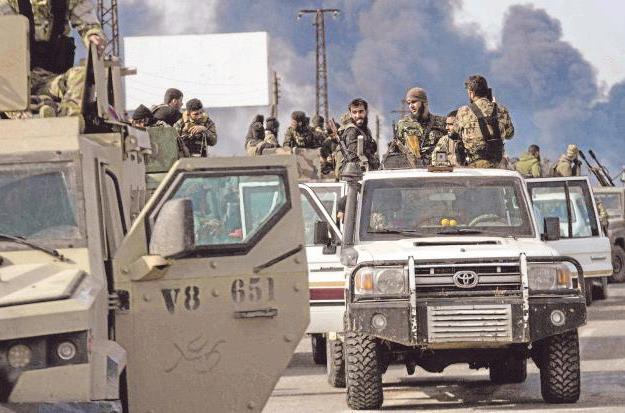 Die syrischen Streitkräfte rücken mit schweren Waffen ins Umland von Latakia vor. &#160;&#160;