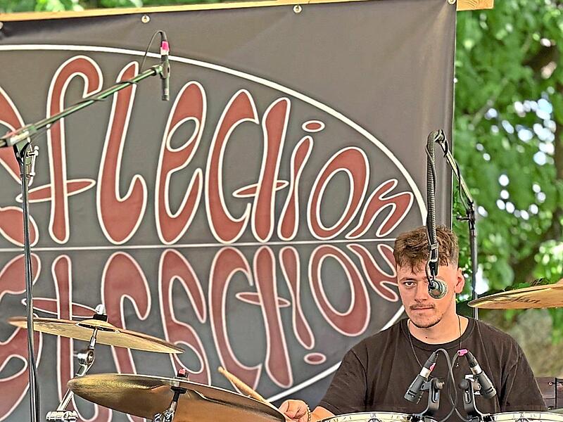 Die Band Hops&lsquo;n&lsquo; Malt sorgte f&uuml;r gute Stimmung.