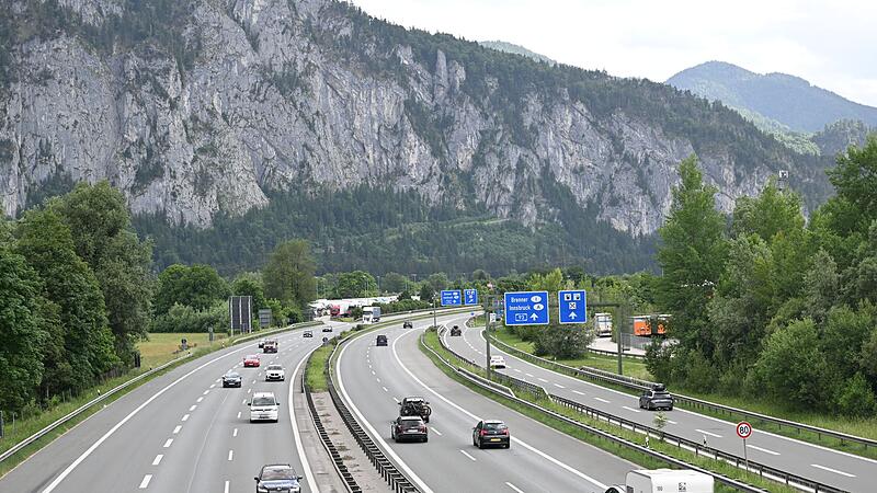 Demo auf Brennerautobahn - Deutschland Demo auf Brennerautobahn - Deutschland