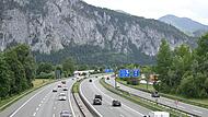 Demo auf Brennerautobahn - Deutschland Demo auf Brennerautobahn - Deutschland
