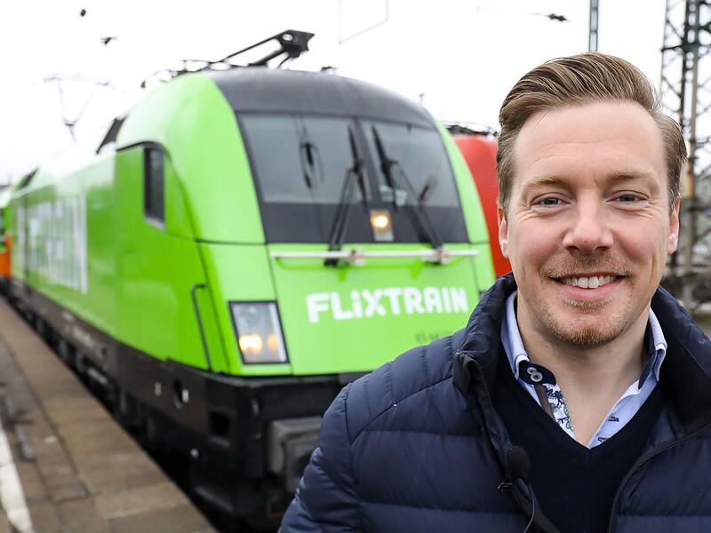 Fernzug Flixtrain