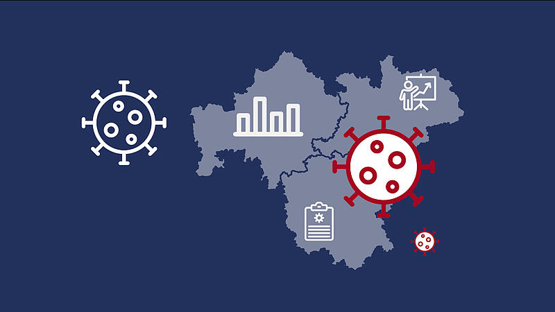 Das Coronavirus Sars-CoV-2 besch&auml;ftigt Franken und die Welt weiterhin jeden Tag.