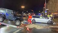Unfall an der Media-Markt-Kreuzung