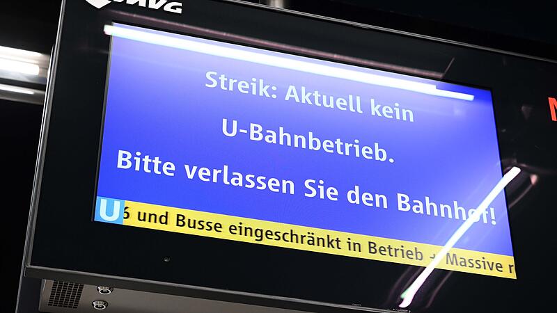 Warnstreiks im öffentlichen Nahverkehr in Bayern Warnstreiks im öffentlichen Nahverkehr in Bayern