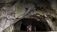Rund um Muggendorf gibt es etliche H&ouml;hlen zu entdecken, so wie hier die Oswaldh&ouml;hle.Forchheim & Fr&auml;nkische Schweiz