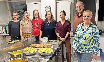 Die Ergebnisse des Kochkurses mit Anja Täuber überraschten selbst die Feinschmecker.