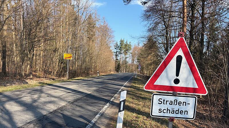 Kreisstraße CO 4 Weidach nach Wiesenfeld Kreisstraße CO 4 Weidach nach Wiesenfeld