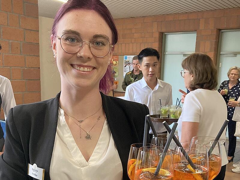 Mit Softgetränken/Cocktail: Yasmin Wilkes (Kugelmühle, Schweinfurt)