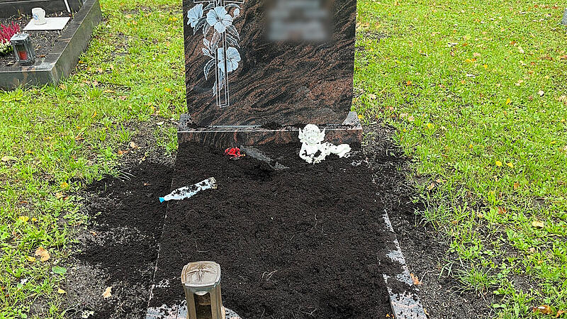 50 Gr&auml;ber in Gaustadt verw&uuml;stet