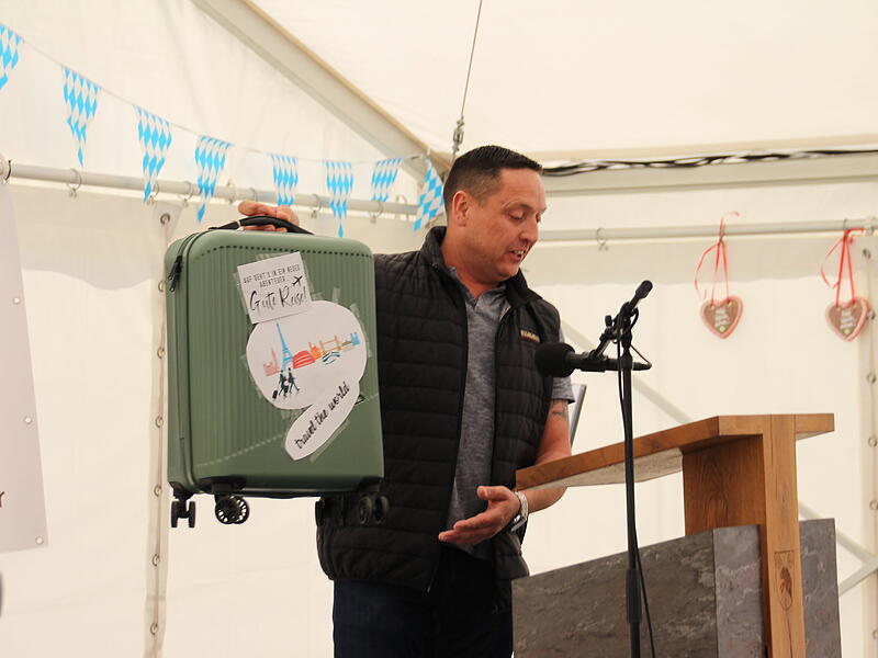 Verabschiedung von B&uuml;rgermeister Bernd Reisenweber in Ebersdorf bei Coburg