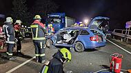 Unfall in Oberlangenstadt - Traktor fährt in Auto