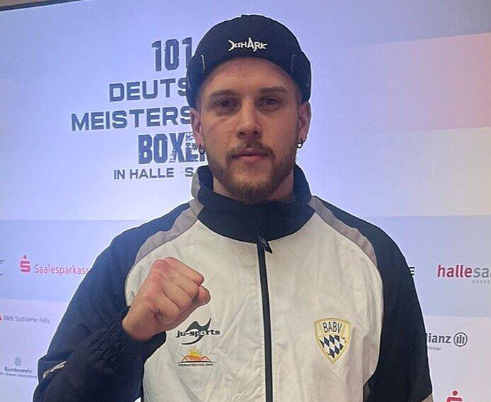 Patrick Hoff Schwergewicht Boxen ATS Kulmbach Deutsche Meisterschaft Halle 2024 Patrick Hoff Schwergewicht Boxen ATS Kulmbach Deutsche Meisterschaft Halle 2024