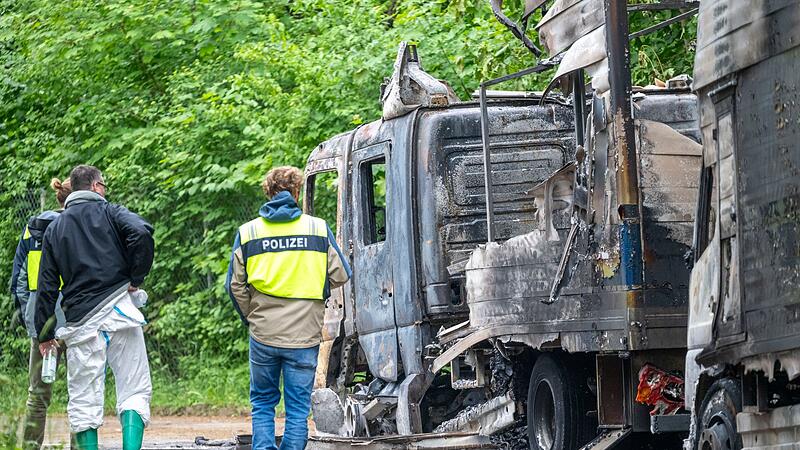Brand bei der Reiterstaffel München Brand bei der Reiterstaffel München