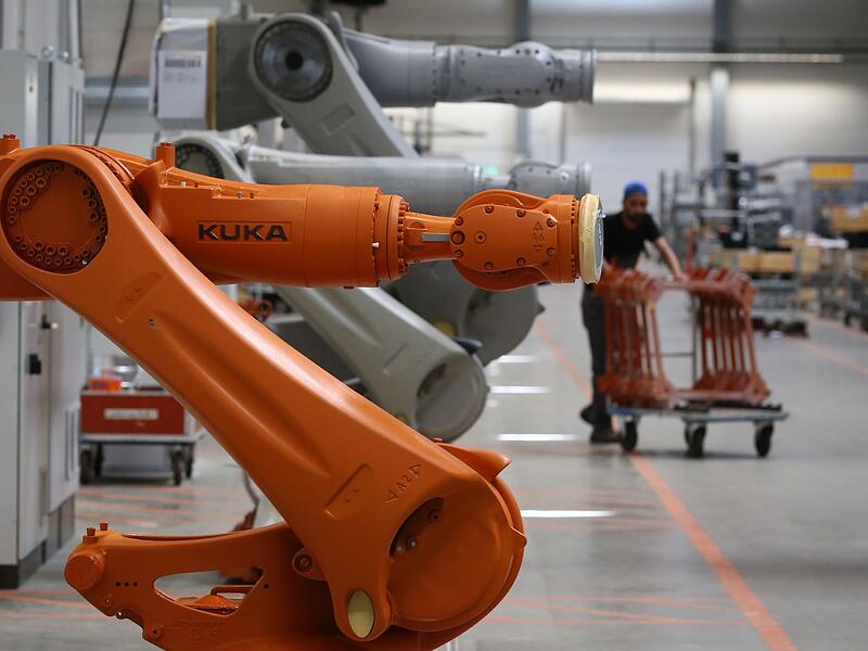Produktion beim Roboterhersteller Kuka