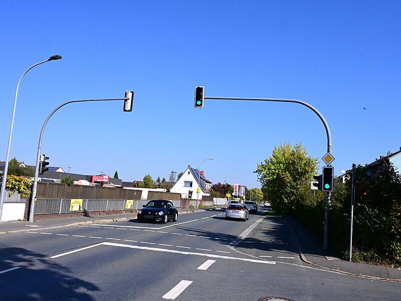 Die Forchheimer Straße in Baiersdorf Die Forchheimer Straße in Baiersdorf