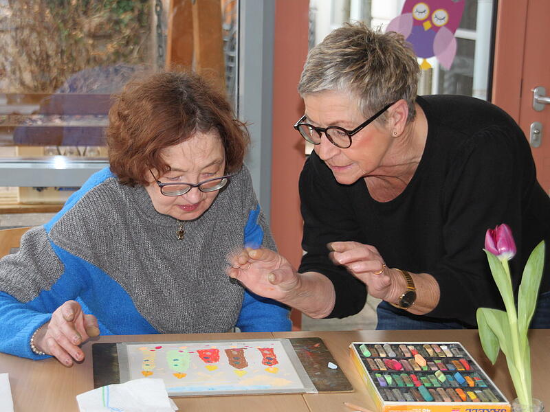 Regens Wagner Malerin Elfriede Dauer/Burgkunstadt