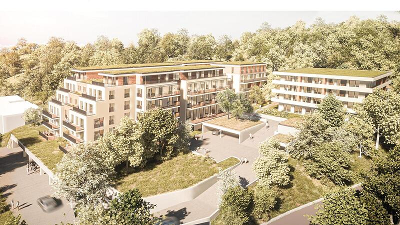 So sollen die Wohnkomplexe einmal aussehen.