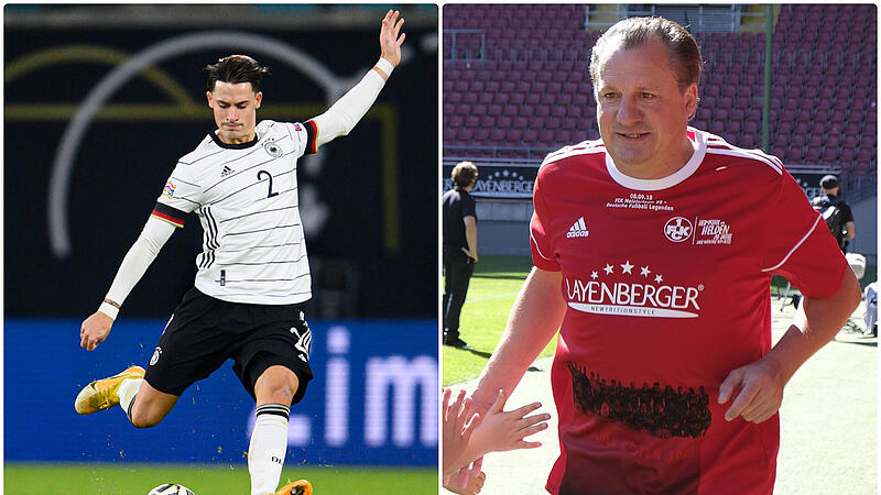 Robin Koch (links) ist für den deutschen EM-Kader nominiert, Vater Harry Koch ist Bamberger und mächtig stolz auf den Sohn Robin Koch (links) ist für den deutschen EM-Kader nominiert, Vater Harry Koch ist Bamberger und mächtig stolz auf den Sohn