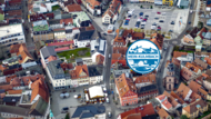 Kulmbach von oben: Blick auf den Marktplatz