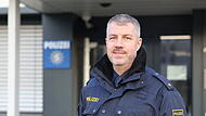 Daniel Hartmann ist seit Oktober Leiter der Polizeiinspektion Forchheim.