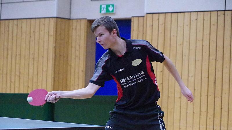 Gabriel Funk in Aktion f&uuml;r den TSV Untersiemau