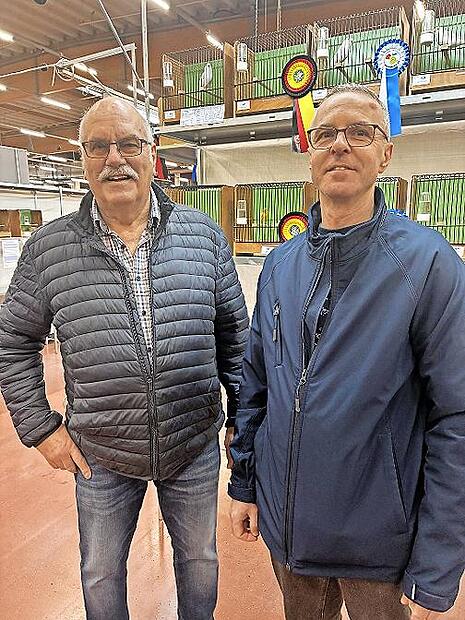 Roland Hehn (links) und Thomas Weisenseel waren bei der Deutschen Meisterschaft erfolgreich. Roland Hehn (links) und Thomas Weisenseel waren bei der Deutschen Meisterschaft erfolgreich.