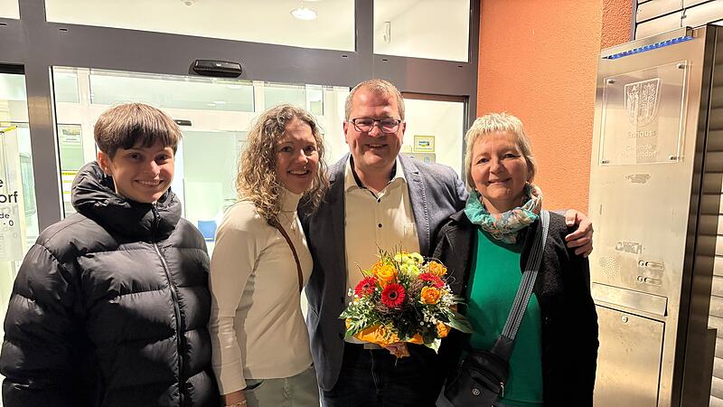 Die W&auml;hler haben entschieden: J&uuml;rgen Reinwald wird k&uuml;nftig die Spitze des Memmelsdorfer Rathauses sein.