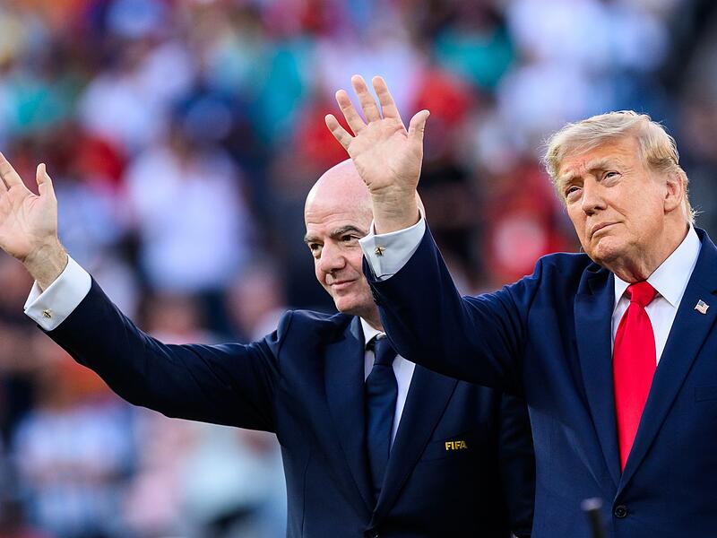 Gianni Infantino und Donald Trump Gianni Infantino und Donald Trump