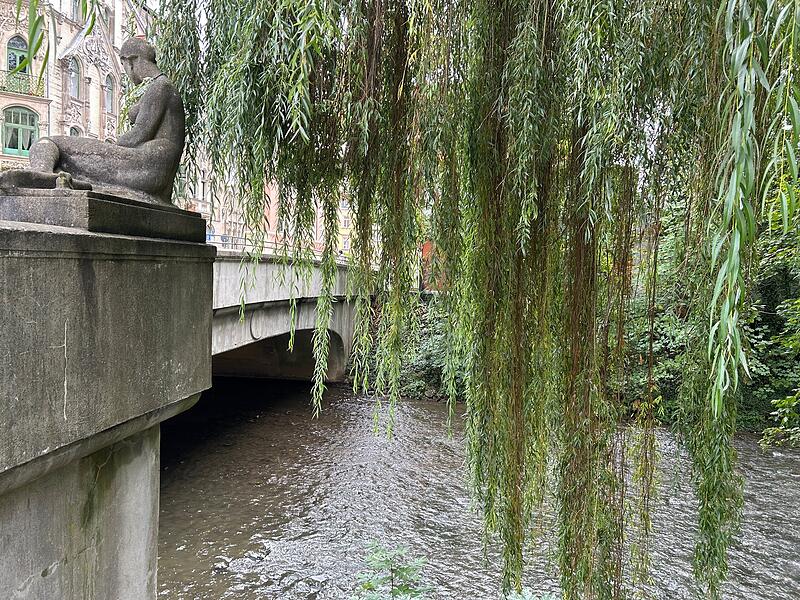 Die Mohrenbr&uuml;cke in Coburg muss im kommenden Jahr f&uuml;r voraussichtlich zehn Monate komplett gesperrt werden.