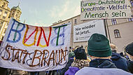 Demonstration gegen Rechtsruck Demonstration gegen Rechtsruck