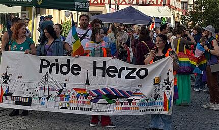 Impressionen vom CSD in Herzogenaurach