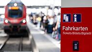 Regionalzug am Münchner Hauptbahnhof