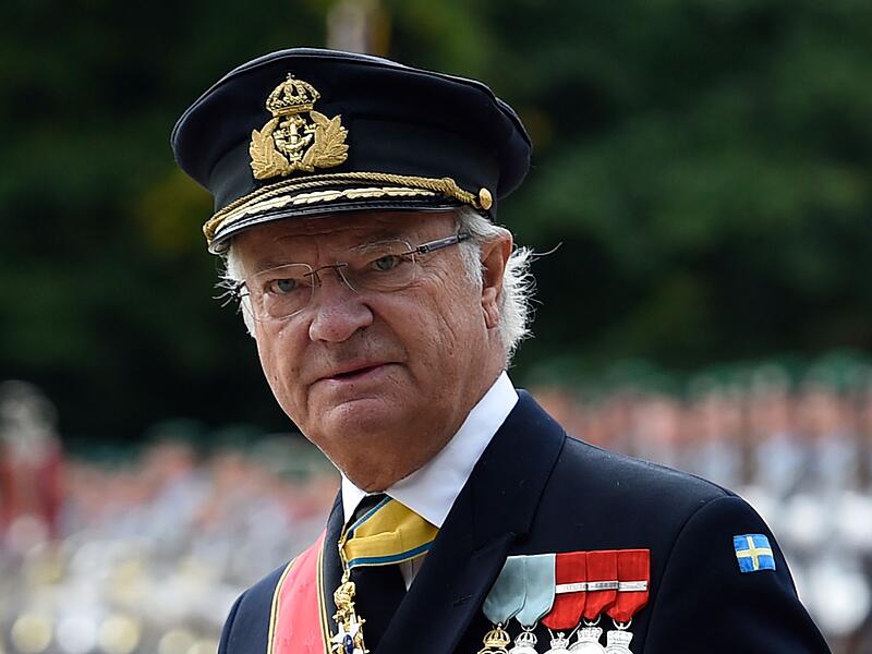 Schwedens K&ouml;nig Carl XVI. Gustaf