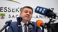 Kabinetts-Pressekonferenz in Sachsen-Anhalt