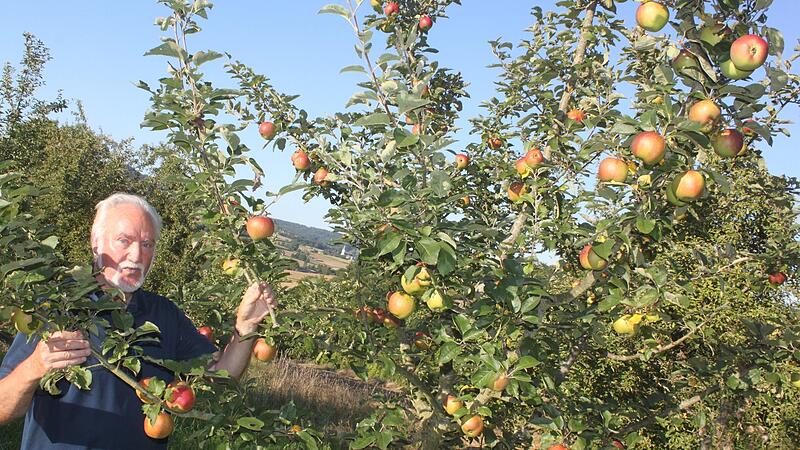 Jupp Schr&ouml;der will n&auml;chstes Jahr wieder eine reiche Ernte einfahren. Die Veredelung von Obstb&auml;umen muss daf&uuml;r schon im Winter vorbereitet werden.