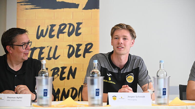 Schl&auml;gt beim HSC Coburg seine Zelte auf: Jesper Schmidt